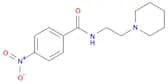4-Nitro-N-(2-(piperidin-1-yl)ethyl)benzamide