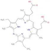 21H,23H-5-Azaporphine-13,17-dipropanoic acid, 2,8-diethyl-3,7,12,18-tetramethyl- (9CI)