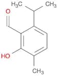 Benzaldehyde, 2-hydroxy-3-methyl-6-(1-methylethyl)-