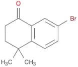 1(2H)-Naphthalenone, 7-bromo-3,4-dihydro-4,4-dimethyl-