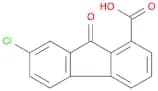 7-Chloro-9-oxo-9H-fluorene-1-carboxylic acid