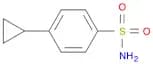4-Cyclopropylbenzenesulfonamide