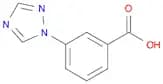 Benzoic acid, 3-(1H-1,2,4-triazol-1-yl)-