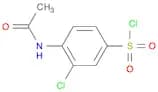 Benzenesulfonyl chloride, 4-(acetylamino)-3-chloro-
