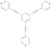 Pyridine, 4,4',4''-(1,3,5-benzenetriyltri-2,1-ethynediyl)tris-