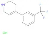 4-[3-(trifluoromethyl)phenyl]-1,2,3,6-tetrahydropyridine hydrochloride