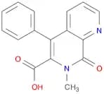 7-Methyl-8-oxo-5-phenyl-7,8-dihydro-1,7-naphthyridine-6-carboxylic acid