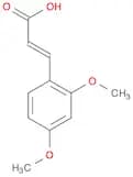 2-Propenoic acid, 3-(2,4-dimethoxyphenyl)-, (2E)-