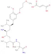 (2E)-but-2-enedioic acid; bis((2S,4S,5S,7S)-5-amino-N-(2-carbamoyl-2,2-dimethylethyl)-4-hydroxy-7-…
