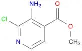 4-Pyridinecarboxylic acid, 3-amino-2-chloro-, methyl ester