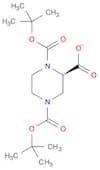 (2R)-1,4-DiBoc-piperazine-2-carboxylic acid