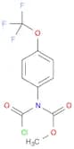 N-(methoxycarbonyl)-N-[4-(trifluoromethoxy)phenyl]carbamoyl chloride