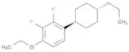 Benzene, 1-ethoxy-2,3-difluoro-4-(trans-4-propylcyclohexyl)-