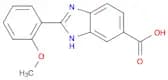 1H-Benzimidazole-6-carboxylic acid, 2-(2-methoxyphenyl)-