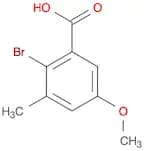 2-Bromo-5-methoxy-3-methylbenzoic acid