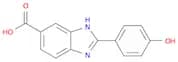 1H-Benzimidazole-6-carboxylic acid, 2-(4-hydroxyphenyl)-