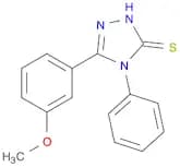 5-(3-Methoxyphenyl)-4-phenyl-4H-1,2,4-triazole-3-thiol