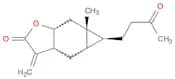 2H-Cyclopropa[f]benzofuran-2-one, octahydro-5a-methyl-3-methylene-5-(3-oxobutyl)-, (3aR,4aS,5S,5aR…