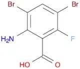 2-Amino-3,5-dibromo-6-fluorobenzoic acid