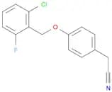 4-(2-Chloro-6-fluorobenzyloxy)phenylacetonitrile