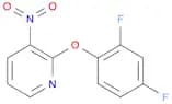 2-(2,4-Difluorophenoxy)-3-nitropyridine