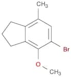 1H-Indene, 5-bromo-2,3-dihydro-4-methoxy-7-methyl-