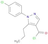 1-(4-Chlorophenyl)-5-propyl-1H-pyrazole-4-carbonyl chloride