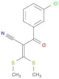 Benzenepropanenitrile, α-[bis(methylthio)methylene]-3-chloro-β-oxo-