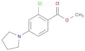 Methyl 2-chloro-4-(1-pyrrolidinyl)-benzenecarboxylate