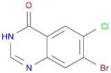 4(3H)-Quinazolinone, 7-bromo-6-chloro-