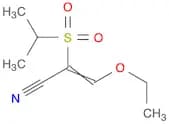 (E)-3-Ethoxy-2-(propane-2-sulfonyl)-acrylonitrile