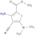 methyl 3-amino-4-cyano-5-(dimethylamino)-2-thiophenecarboxylate