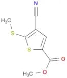 Methyl 4-cyano-5-(methylthio)thiophene-2-carboxylate