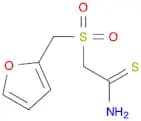 2-((Furan-2-ylmethyl)sulfonyl)ethanethioamide
