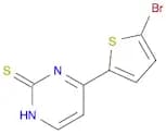 4-(5-Bromothiophen-2-yl)pyrimidine-2-thiol