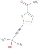 1-[5-(3-Hydroxy-3-methylbut-1-ynyl)-2-thienyl]ethan-1-one