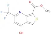 Methyl 4-hydroxy-2-(trifluoromethyl)thieno[3,4-b]pyridine-7-carboxylate