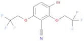 2,6-Bis(2,2,2-trifluoroethoxy)-3-bromobenzonitrile