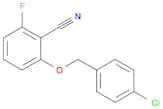 2-FLUORO-6-(4-CHLOROBENZYLOXY)BENZONITRILE