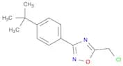 5-(Chloromethyl)-3-[4-(1,1-dimethylethyl)phenyl]-1,2,4-oxadiazole