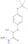 2-Methyl-2-[4-(trifluoromethoxy)phenoxy]acetic acid hydrazide