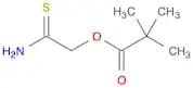 2-Amino-2-thioxoethyl pivalate