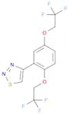 4-[2,5-Bis(2,2,2-trifluoroethoxy)phenyl]-1,2,3-thiadiazole