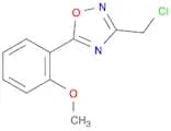 3-(Chloromethyl)-5-(2-methoxyphenyl)-1,2,4-oxadiazole