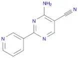 4-Amino-2-(3-pyridyl)pyrimidine-5-carbonitrile