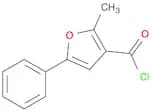 2-Methyl-5-phenylfuran-3-carbonyl chloride