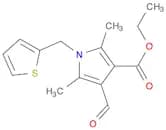 Ethyl 4-formyl-2,5-dimethyl-1-(thiophen-2-ylmethyl)-1H-pyrrole-3-carboxylate