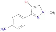 3-(4-Aminophenyl)-4-bromo-1-methylpyrazole