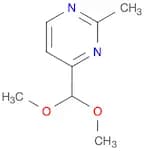 Pyrimidine, 4-(dimethoxymethyl)-2-methyl-
