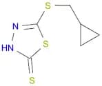 5-((Cyclopropylmethyl)thio)-1,3,4-thiadiazole-2-thiol